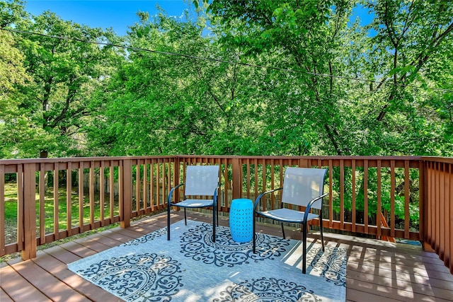 401 W Acheson St, Denison, TX 75020 - view of deck