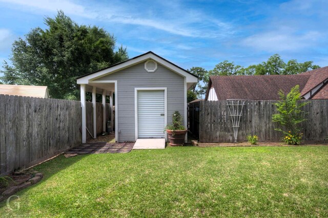 2116 Landau Ln, Bossier City, LA 71111 - view of outbuilding with an outdoor structure