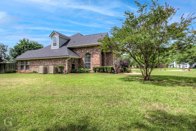 2116 Landau Ln, Bossier City, LA 71111 - view of front of property featuring brick siding and a shingled roof