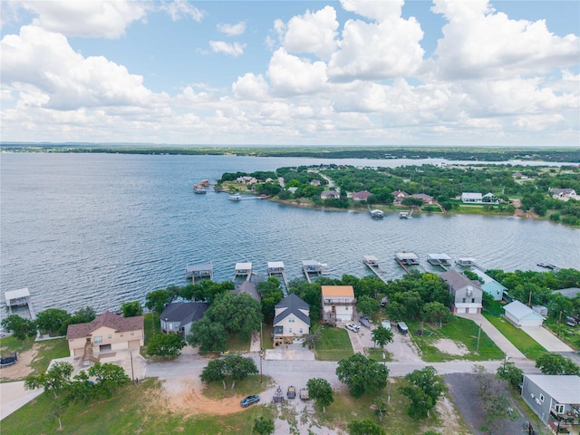 270 Hawk Ln, Brownwood, TX 76801 - aerial view of a nearby body of water