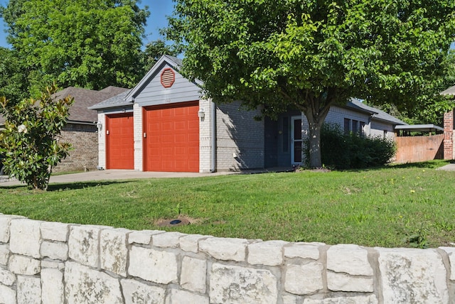 1142 Story Book Ln, Weatherford, TX 76086 - view of outbuilding featuring a garage