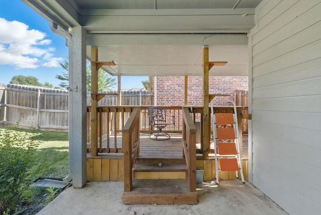 1142 Story Book Ln, Weatherford, TX 76086 - wooden deck featuring fence