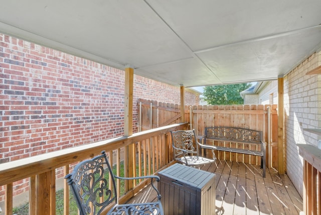 1142 Story Book Ln, Weatherford, TX 76086 - view of deck
