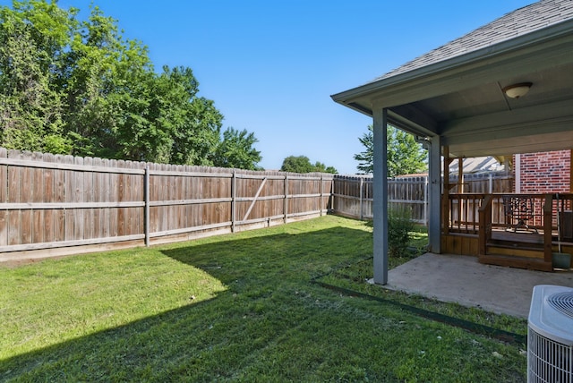 1142 Story Book Ln, Weatherford, TX 76086 - view of yard with central AC unit