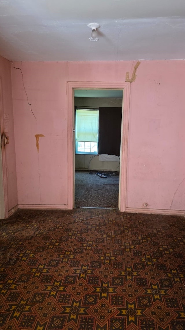 view of empty room