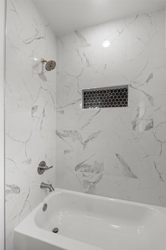 full bath with shower / washtub combination