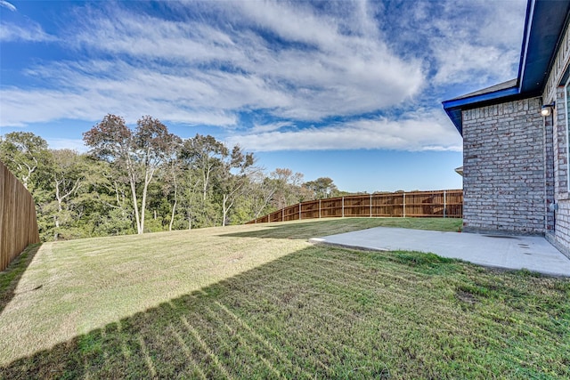 1710 Citrus Dr, Sherman, TX 75092 - view of yard with a patio area