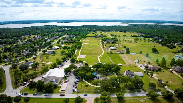 711 Pearl Cv, Oak Point, TX 75068 - aerial view of a nearby body of water