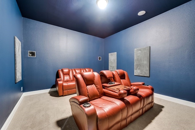 7804 Caddo Cv, Mckinney, TX 75071 - carpeted cinema room featuring baseboards
