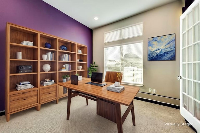 7804 Caddo Cv, Mckinney, TX 75071 - home office with light colored carpet