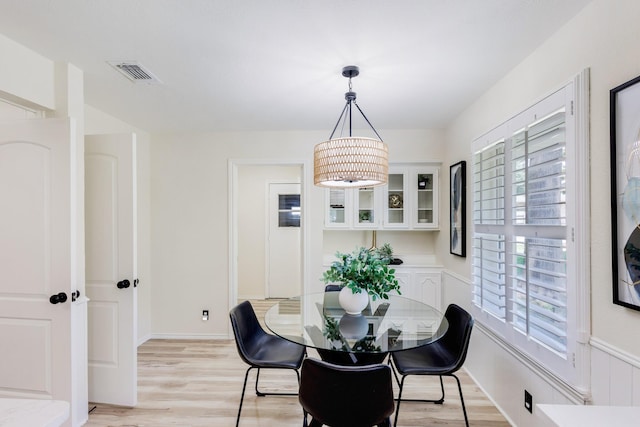 2809 Valley Ridge Dr, Richardson, TX 75080 - dining space featuring plenty of natural light and light wood-style floors
