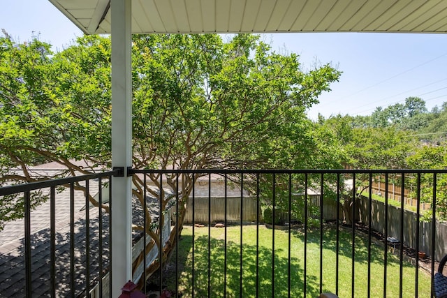 2809 Valley Ridge Dr, Richardson, TX 75080 - view of balcony