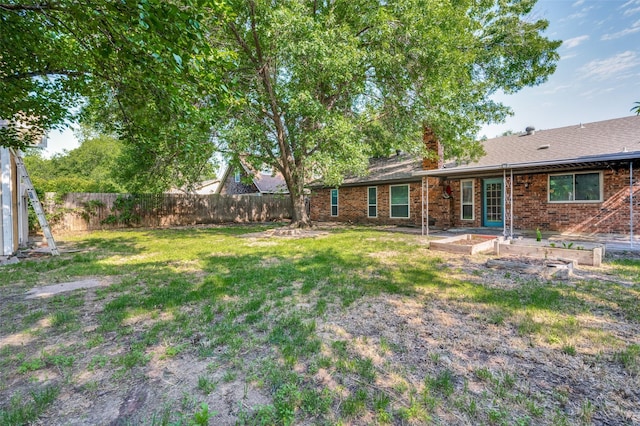 4228 Longleaf Ln, Fort Worth, TX 76137 - view of yard featuring a vegetable garden