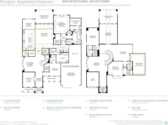 831 Koby Cir, Prosper, TX 75078 - floor plan / room layout
