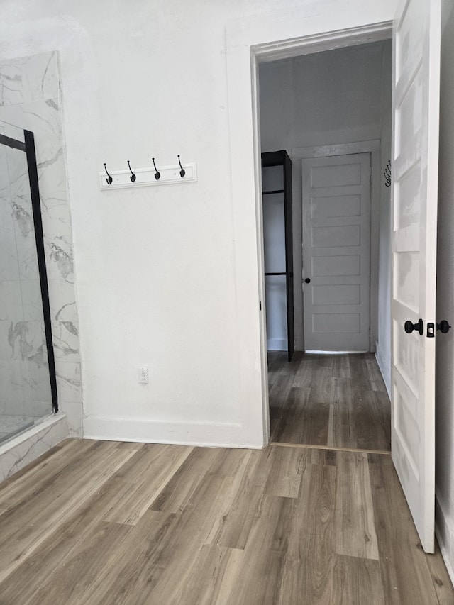 109 Anderson Ln, Mabank, TX 75156 - hallway featuring wood finished floors