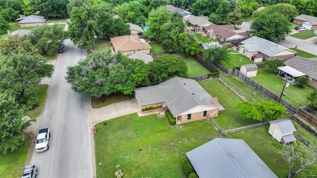 1208 Kay Dr, Weatherford, TX 76086 - aerial perspective of suburban area