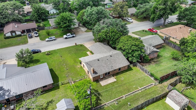 1208 Kay Dr, Weatherford, TX 76086 - aerial perspective of suburban area