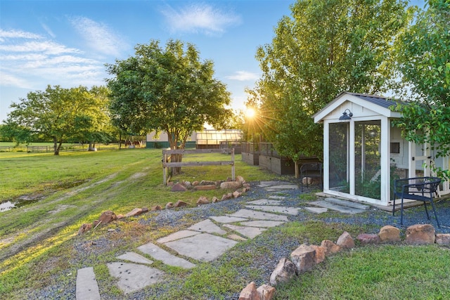 3320 S Fm 548, Royse City, TX 75189 - view of yard featuring an outdoor structure
