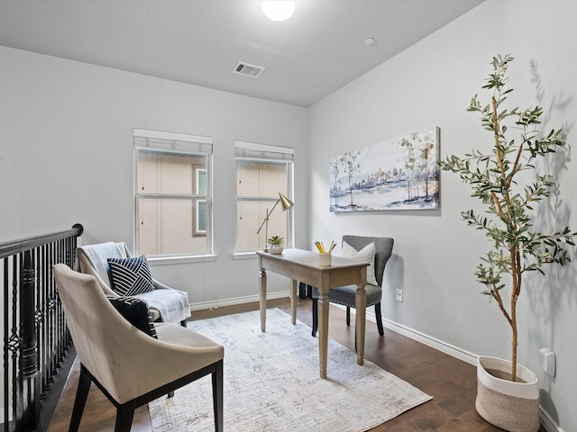 8821 Whitehead St, Mckinney, TX 75070 - office featuring wood finished floors and baseboards