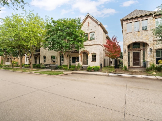 8821 Whitehead St, Mckinney, TX 75070 - french country inspired facade featuring stone siding