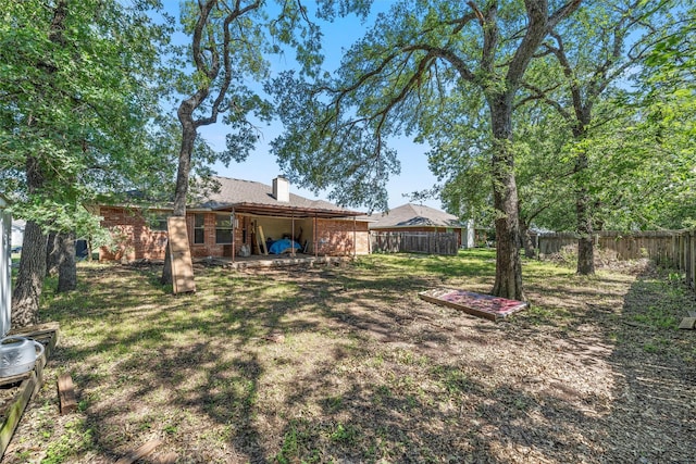 4627 Lexington St, Bellmead, TX 76705 - view of fenced backyard
