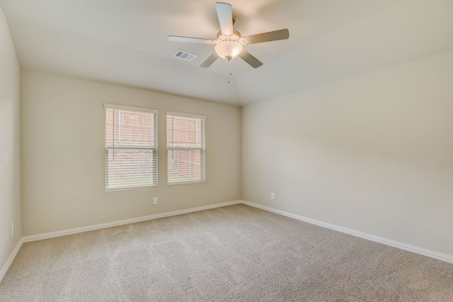 506 Stagg St, Mckinney, TX 75069 - spare room with carpet, ceiling fan, and baseboards