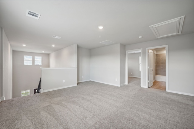 518 Willet Dr, Mckinney, TX 75069 - basement featuring carpet, baseboards, and recessed lighting