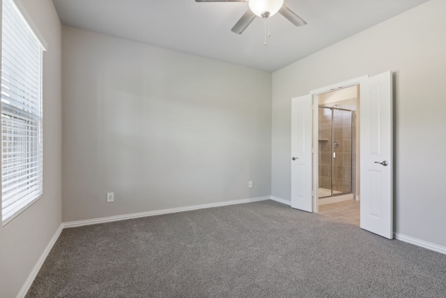 512 Willet Dr, Mckinney, TX 75069 - spare room featuring light carpet, ceiling fan, and baseboards