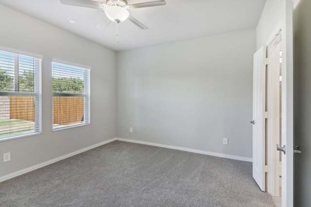 512 Willet Dr, Mckinney, TX 75069 - unfurnished room featuring carpet floors, ceiling fan, and baseboards