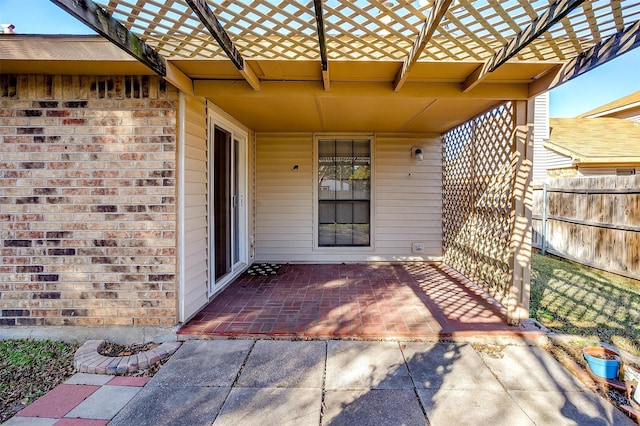 3209 Woodlark Dr, Fort Worth, TX 76123 - view of patio with fence