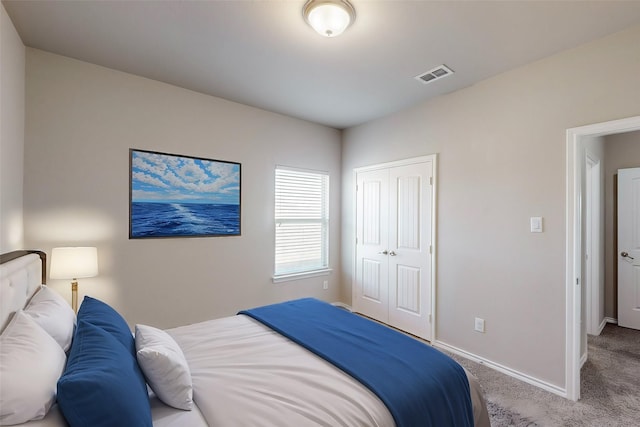 13013 Palancar Dr, Fort Worth, TX 76244 - bedroom with carpet floors, baseboards, and a closet