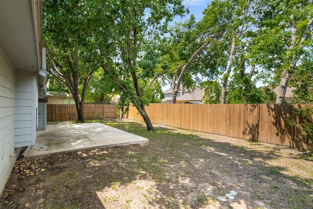 2038 Frontier Trl, Lewisville, TX 75067 - rear view of property with a patio area, a fenced backyard, and a chimney