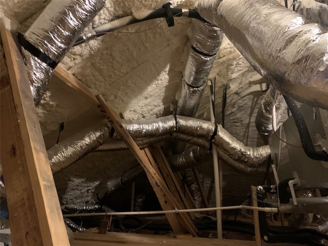 1435 Vine St, Weatherford, TX 76086 - view of attic