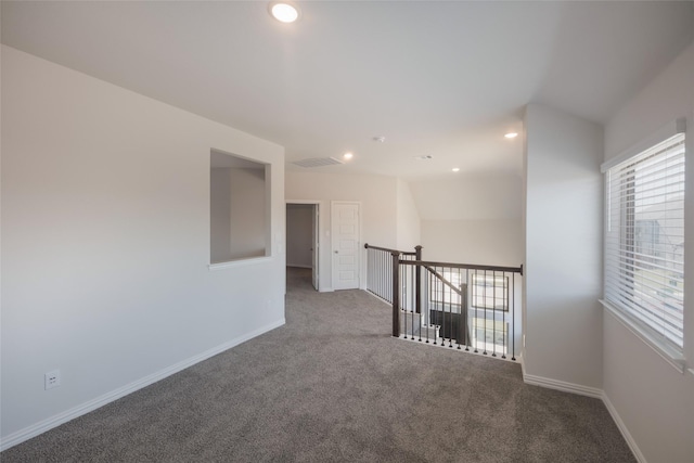 4118 Beale St, Heartland, TX 75114 - spare room featuring carpet floors, healthy amount of natural light, baseboards, and recessed lighting