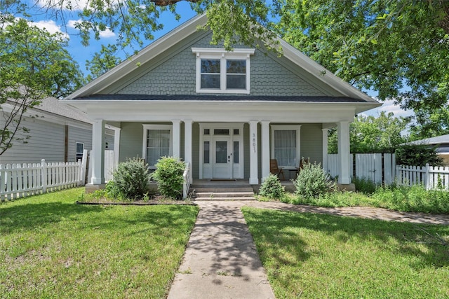 3801 Homan Ave, Waco, TX 76707 - view of front facade with a porch