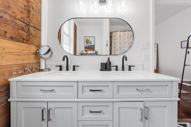 3801 Homan Ave, Waco, TX 76707 - bathroom featuring double vanity