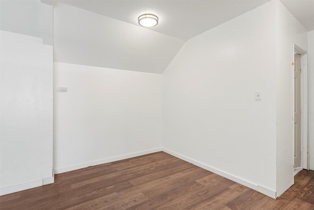 3801 Homan Ave, Waco, TX 76707 - bonus room featuring vaulted ceiling, wood finished floors, and baseboards