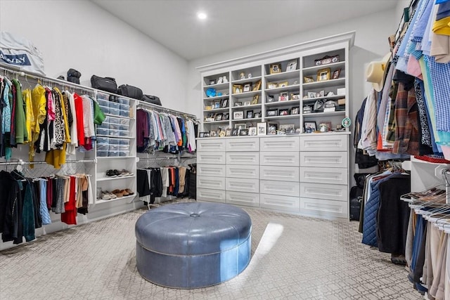 10031 Tumbling Trl, Waco, TX 76657 - walk in closet featuring carpet floors