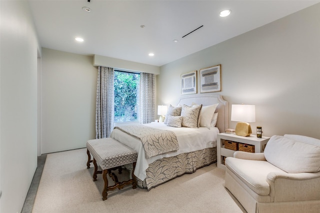 4335 Travis St, Dallas, TX 75205 - bedroom featuring recessed lighting and light carpet