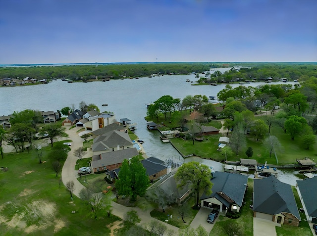 120 Saint Francis Ln, Mabank, TX 75156 - aerial overview of property's location with a large body of water and nearby suburban area