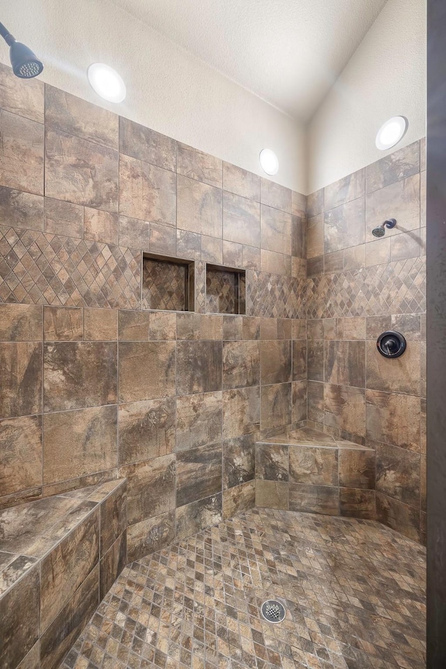 124 Fm 2450, Krum, TX 76249 - full bath featuring a tile shower