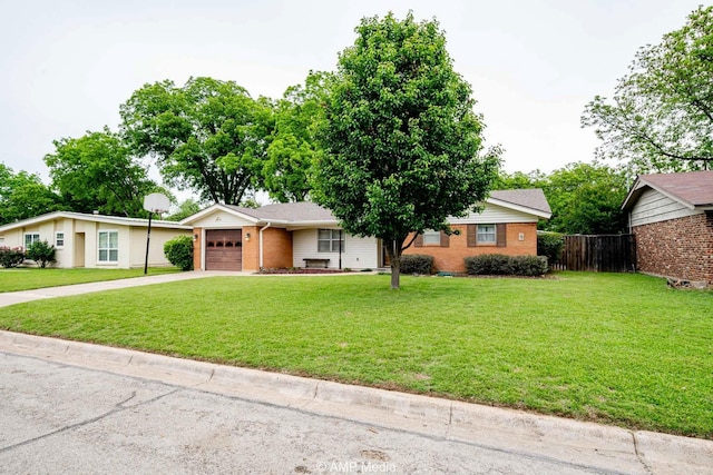 2302 13th, Brownwood, TX 76801 - ranch-style home with brick siding, driveway, and an attached garage