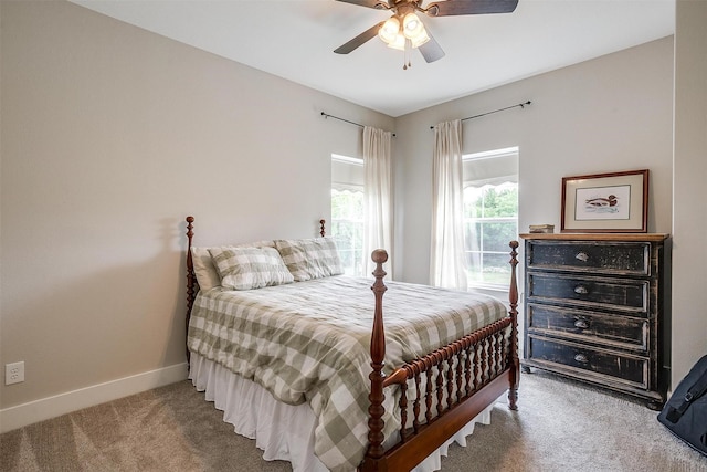 182 Hcr 1431, Covington, TX 76636 - bedroom featuring carpet floors, baseboards, and a ceiling fan