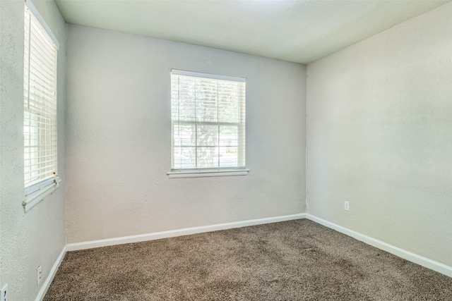 4312 Ridgedale Dr, Mesquite, TX 75150 - carpeted empty room featuring plenty of natural light and baseboards