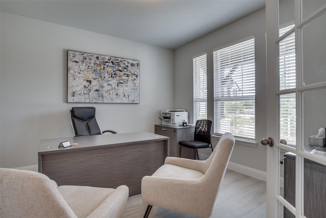 306 Ridge Dr, Justin, TX 76247 - office featuring baseboards