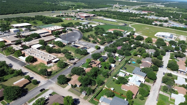 1400 Royal Ln, Cisco, TX 76437 - aerial view of property and surrounding area