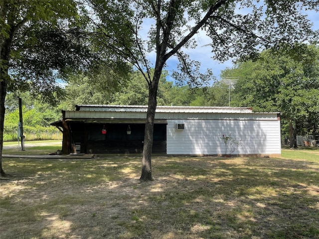 190 Fcr 192, Streetman, TX 75859 - garage featuring view of scattered trees
