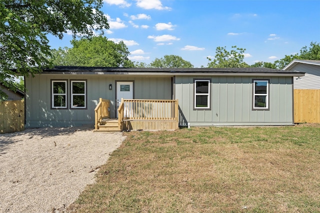 2208 Jane St, Waco, TX 76711 - ranch-style home with a deck