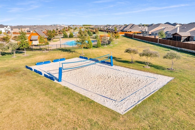 2208 Heaton St, Forney, TX 75126 - view of home's community with a residential view and volleyball court