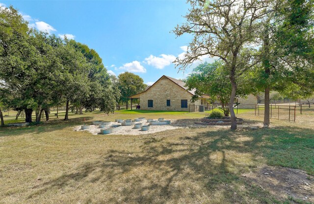 7265 Mcgregor Park Rd, Temple, TX 76502 - view of yard